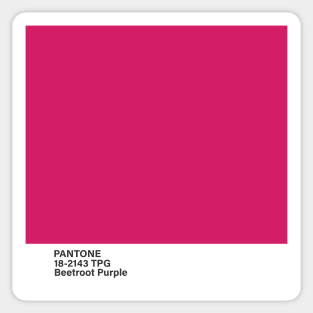 pantone 18-2143 TPG Beetroot Purple Sticker